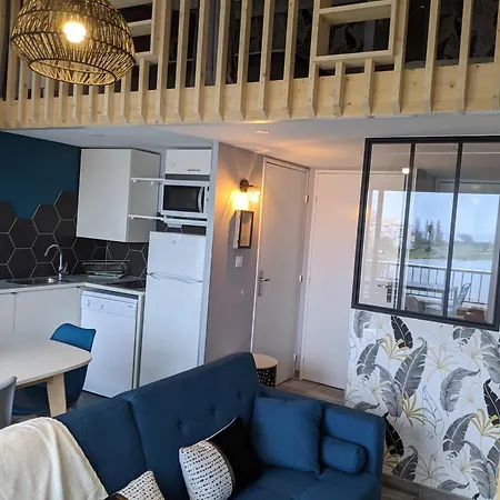 Duplex Cap D'agde Vue Avec Piscine アパート