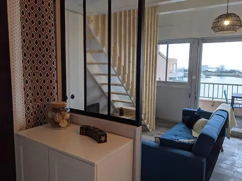 Duplex Cap D'agde Vue Avec Piscine 아파트 아그